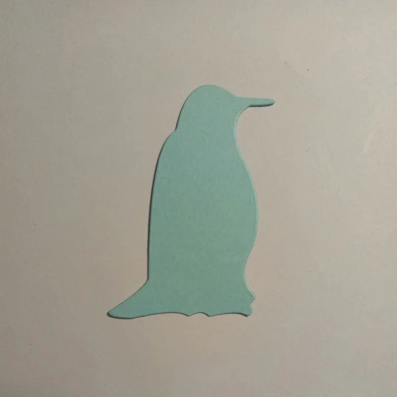 Penguin Clear Stamps Steel Embossing Craft Paper Decoration Stencil Mold Folder Metal Cutting Dies New 2018 Scrapbooking Frame | Дом и сад