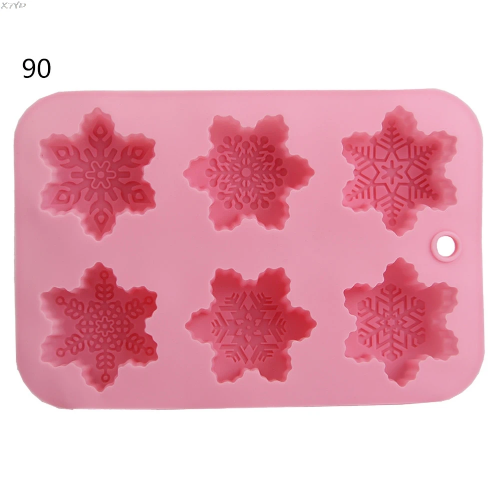 

Hot Silicone Ice Cube Candy Chocolate Cake Cookie Cupcake Molds Soap Mould DIY 12 shape