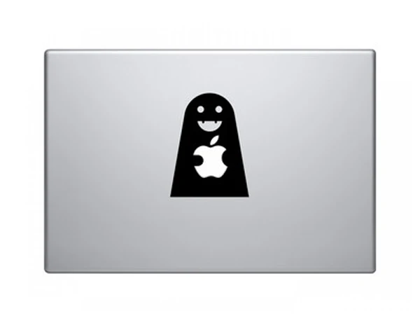 MB-black-Part A(18) Черный мультфильм ноутбук частичный стикер для Apple MacBook кожи Air 11 12 13 Pro retina 13 15 забавная Виниловая Наклейка Обложка для ноутбука - Цвет: MB-black-Part A(18)