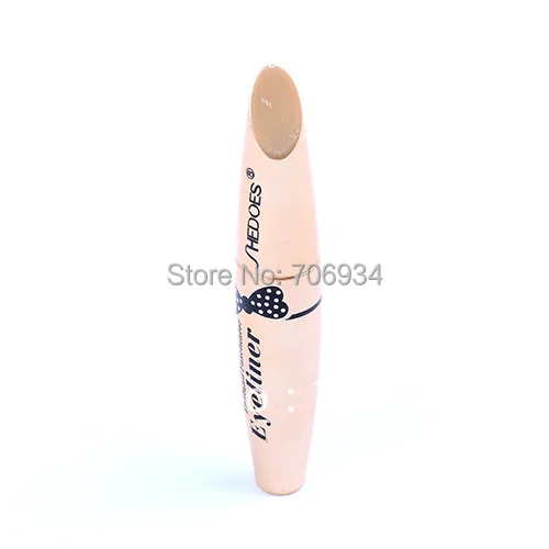 Подводка для глаз макияжа 2 шт. черная жидкая подводка водостойкая сияющая