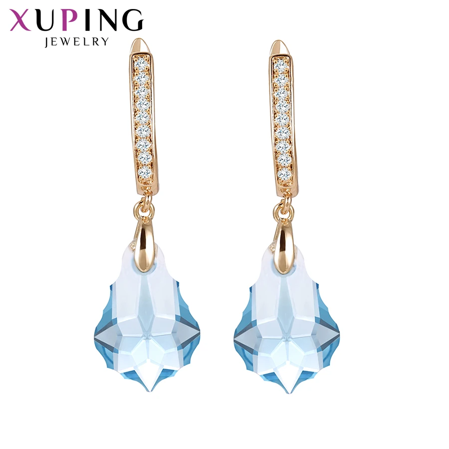 11,11 Xuping висячие серьги с кристаллами от Swarovski Винтажные Ювелирные изделия с медной пластиной Cyber Monday подарок для девушек и женщин S150-20544