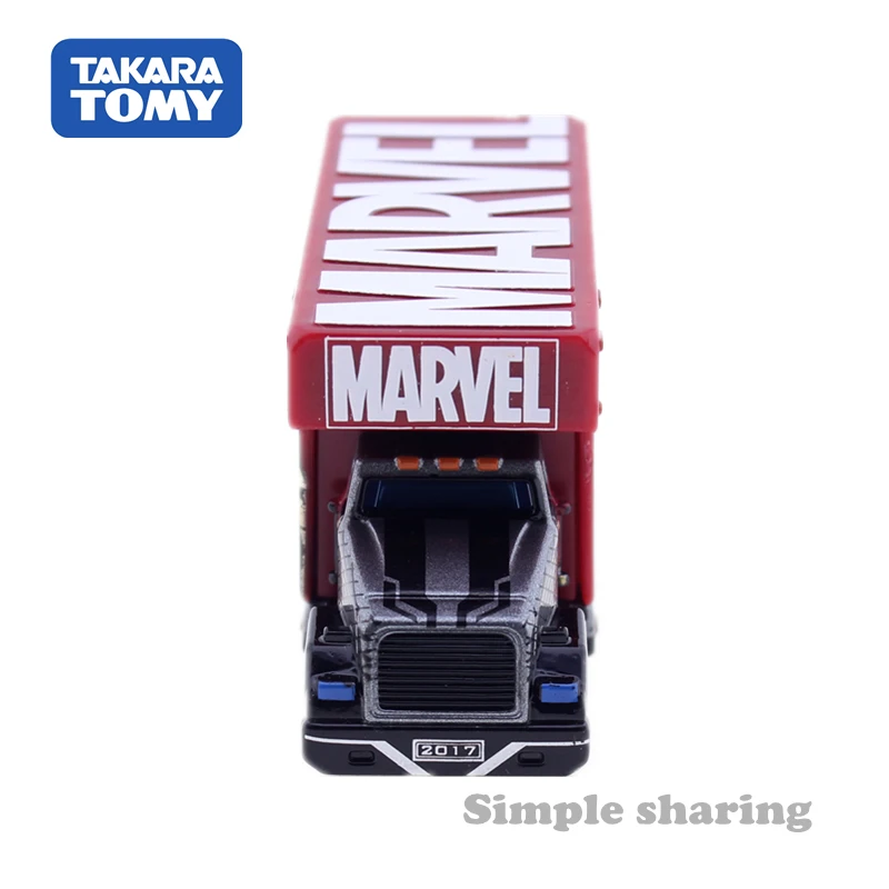 Takara Tomy Tomica Marvel TUNE AD Mov 2 0 набор моделей грузовиков Тор литая машина смешные детские