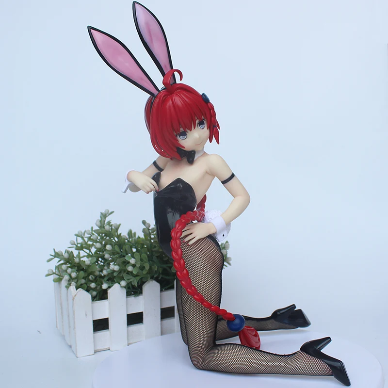 

1/4 Anime To Love Ru Darkness Mea Kurosaki Sexy Girls Bunny Ver. PVC Action Figure