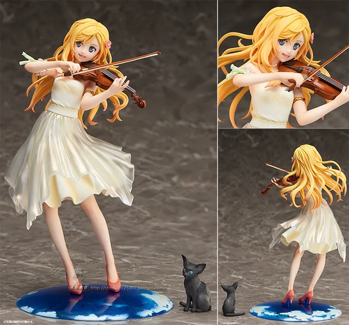 Your Lie in April Action Figure Arima Kousei Miyazono Kaori Costumes 220mm Shigatsu wa Kimi no Uso Violin Uniforms | Игрушки и хобби