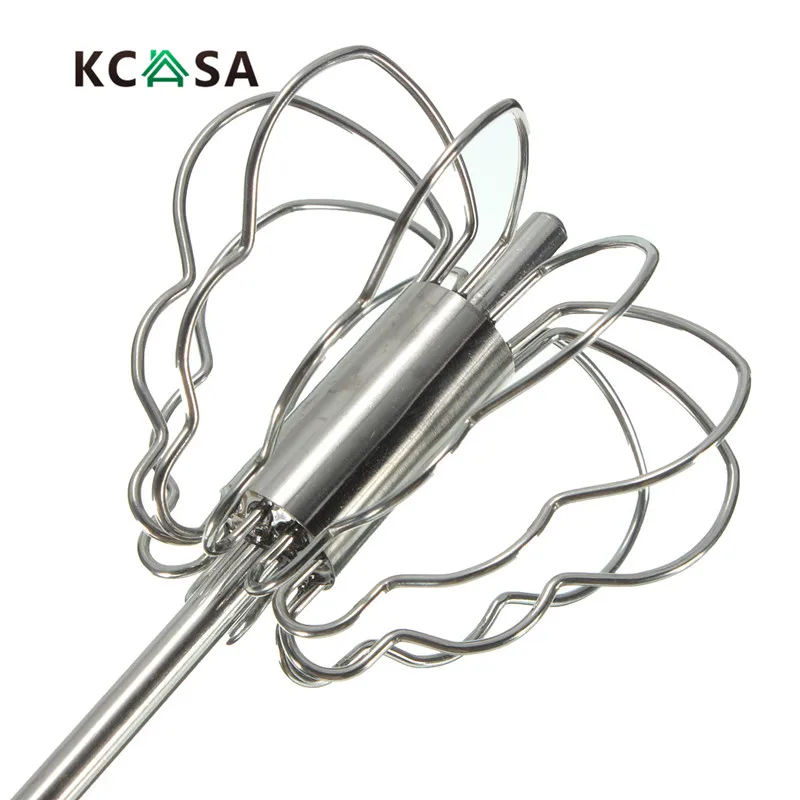 KCASA-KC015 ручной самоповорачивающийся миксер из нержавеющей стали