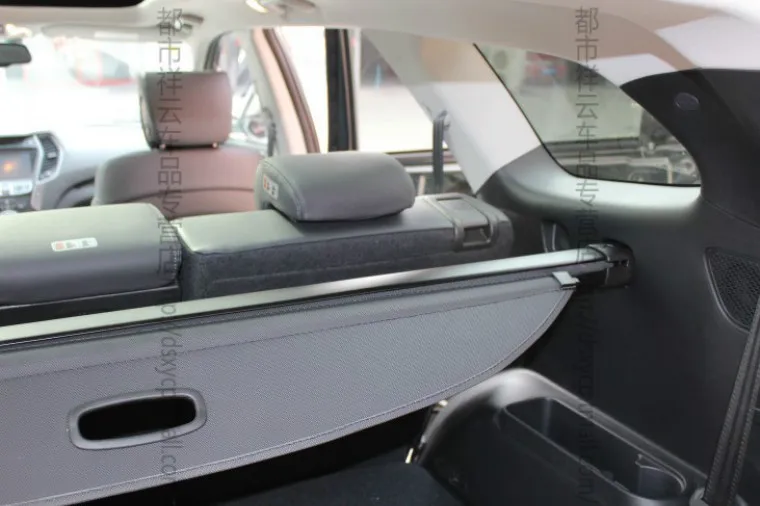 Задняя Крышка багажника, защитная крышка для HYUNDAI Santa Fe 2013, высокое качество, авто аксессуары, черный, бежевый цвет