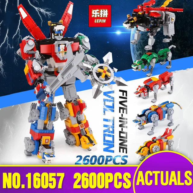 Бренд 16057 Voltron Defender Of The Universe модель строительные блоки наборы как Chritmas подарки