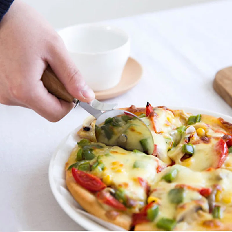 Кухонный гаджет WIILII из нержавеющей стали для овощной терки резак пиццы с