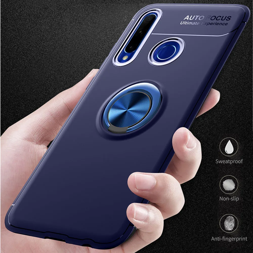 Чехол для телефона Huawei Honor 20i 10i роскошный магнитный автомобильный чехол с кольцом