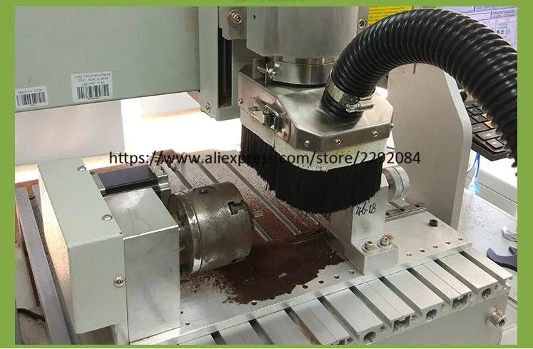 

65MM 80MM stainless steel materials cnc dust cover collector cnc machine accessories for 0.8KW/1.5KW/2.2KW spindle motor