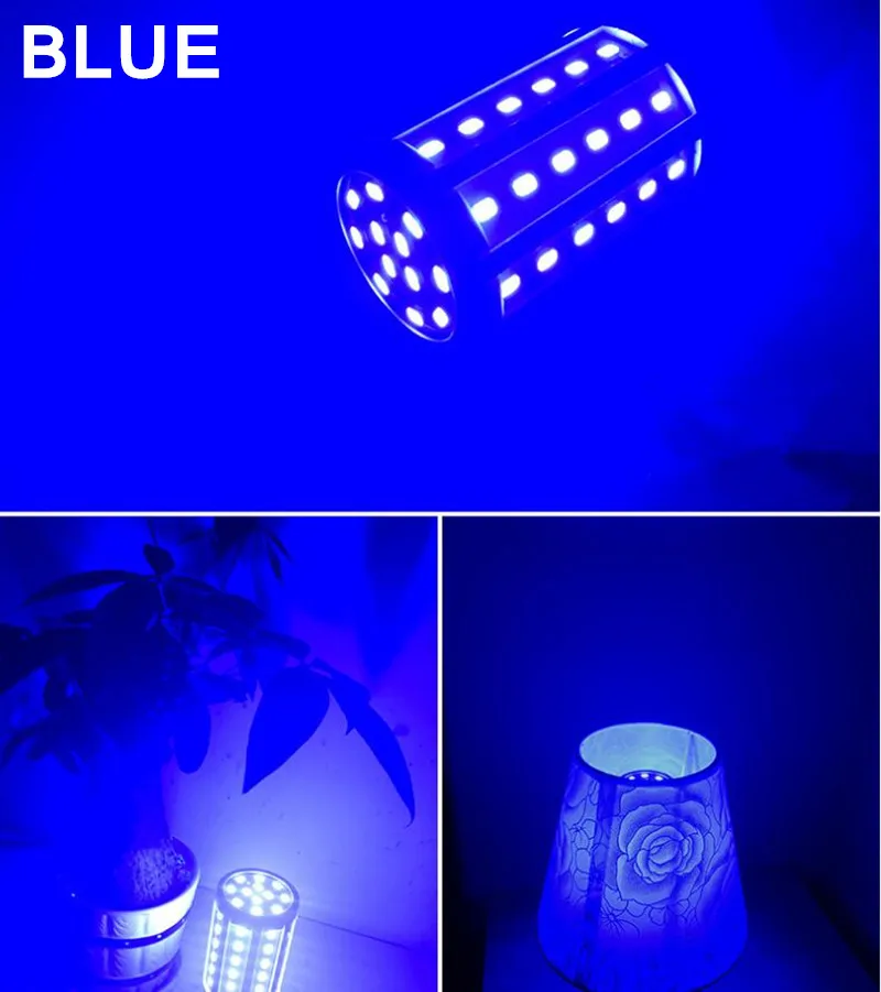 Красный/зеленый/синий/розовый цветная светодиодная лампа e27 AC110V 220 V 230 240 E40 E27 5 Вт 10