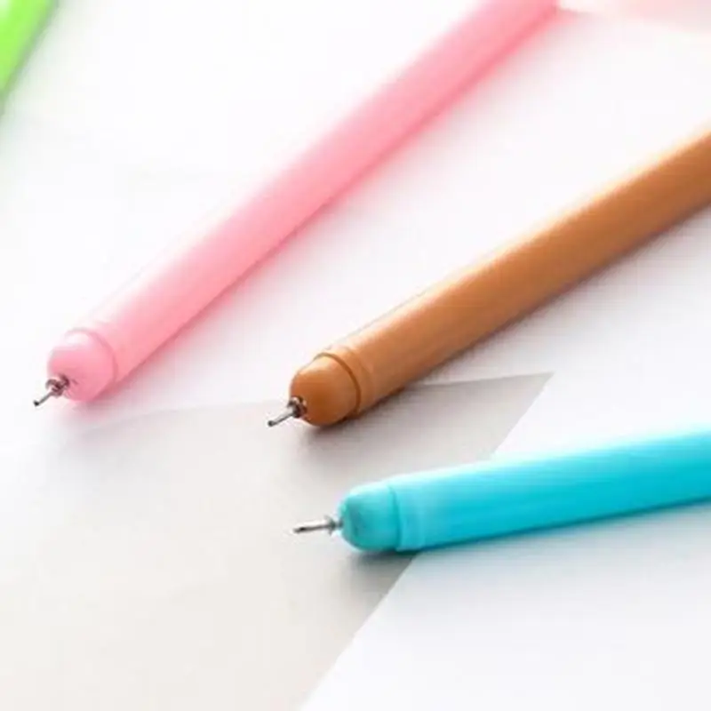 Гелевая ручка с маленьким монстром милая канцелярская Милая мультяшная гелевая 0