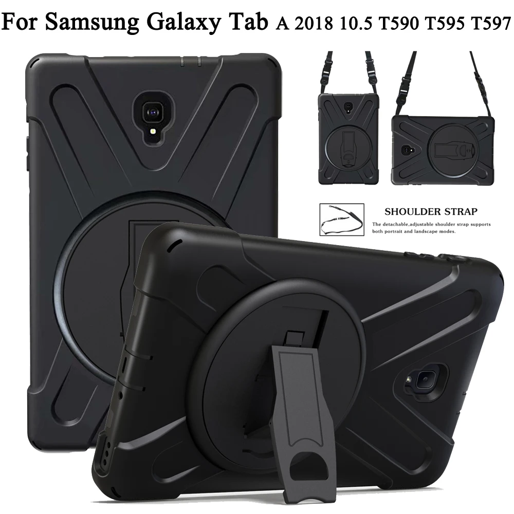 Противоударный детский чехол для Samsung Galaxy Tab A 2018 10 5 T590 T595 T597 Чехол подставка