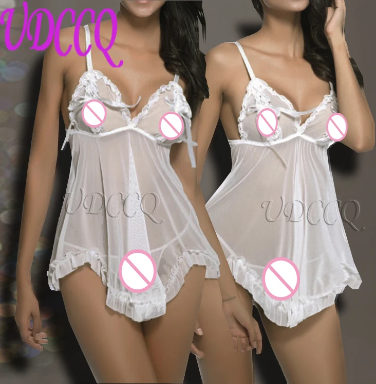Порно Babydoll сексуальное нижнее белье Новое открытое кружевное Эротическое для