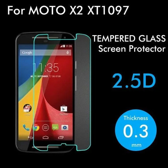 2.5D Закаленное стекло для Motorola Moto X 2nd Gen защитная пленка Взрывозащищенная XT1095