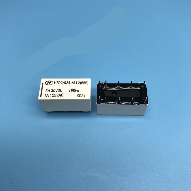 Реле HFD2 003 005 012 024 M L2 1A 125VAC 10PIN 2 шт./лот|Реле| |