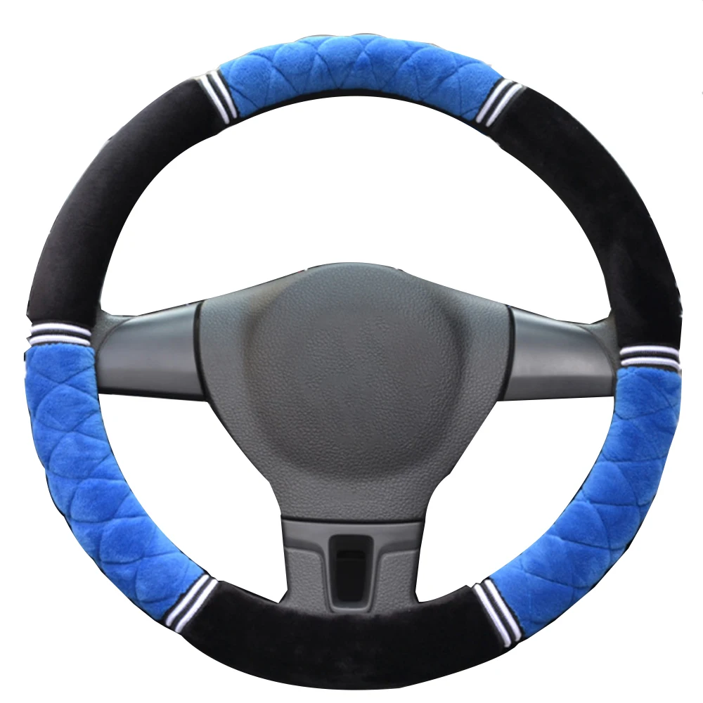 FLY5D The Five Color Short Plush Car Steering Wheel Cover Fashional Delicate Workmanship Suitable for Winter 38CM | Автомобили и