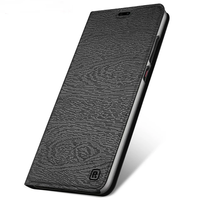 Для huawei P20 P30 Lite Pro P9 P10 Plus кожаный чехол для huawei nova 2 plus 3 2s 3i 4e PU откидной Чехол с отделением для карт и подставкой - Цвет: Черный