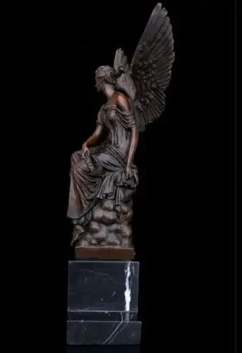 ZSR bir 006998 Художественная Скульптура медный бронзовый мраморный богиня ангел