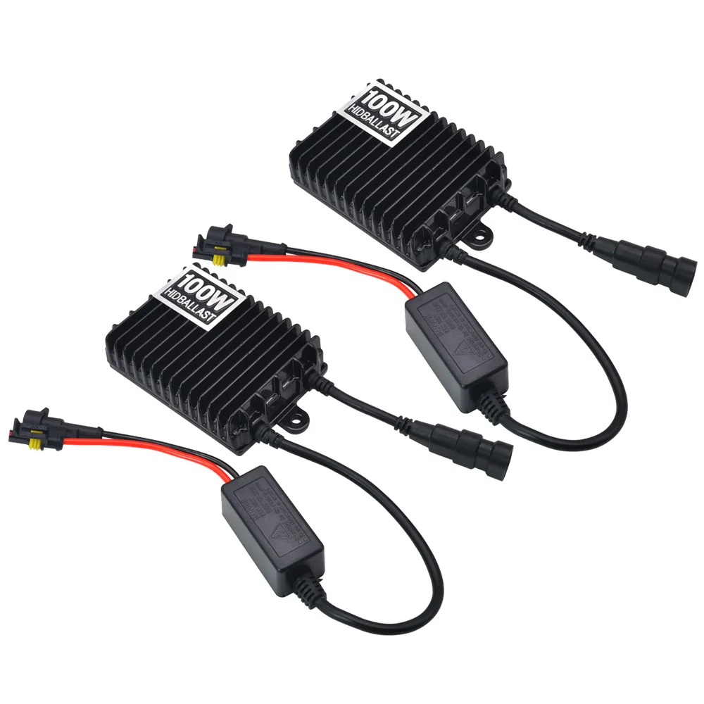 100 Вт H7 Xenon H1 H4 H3 H11 9005 HB3 9006 HB4 HID комплект для автомобильных фар 4300K 5000K 6000K 8000K Высокая