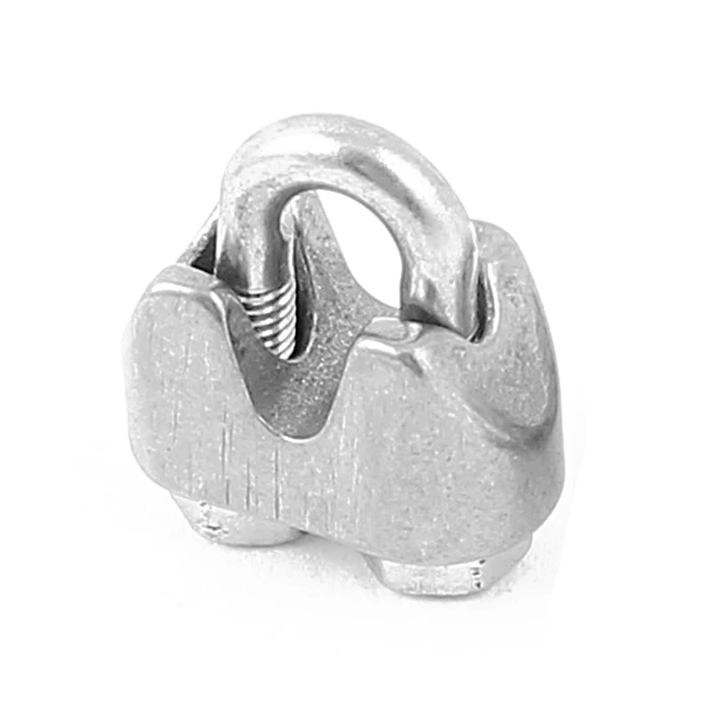 M6 1/4 дюйма 304 нержавеющая сталь u-образный болт седло зажимы кабель трос 4 шт |