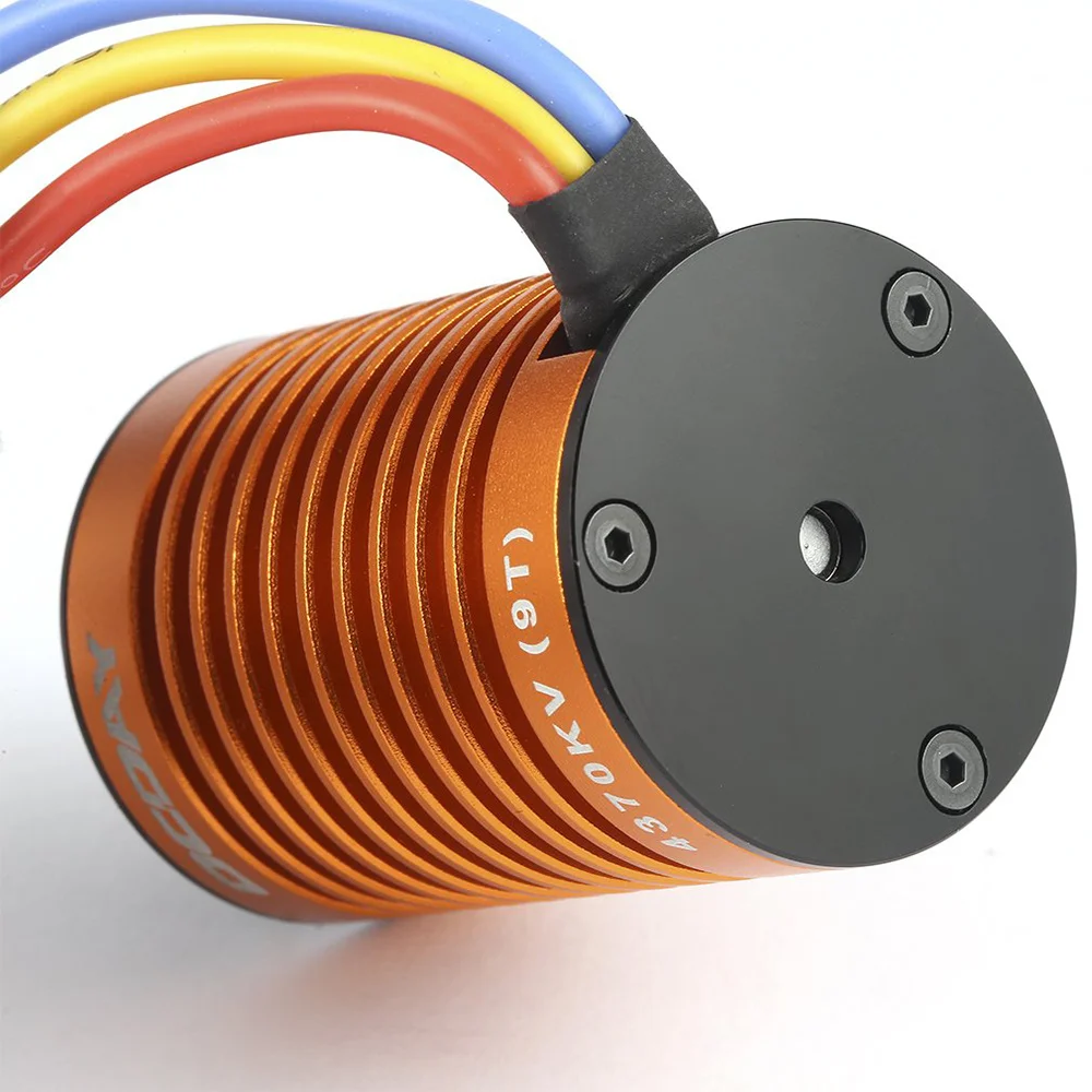 Высококачественная деталь RC 9T 4370 KV 4 полюсный Бессенсорный бесщеточный двигатель