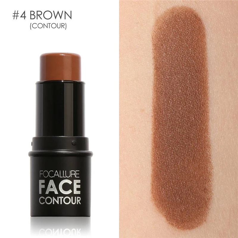 Focallure Shimmer Concealer Highlight &amp Contour Stick Makeup Face Powder Cream | Красота и здоровье