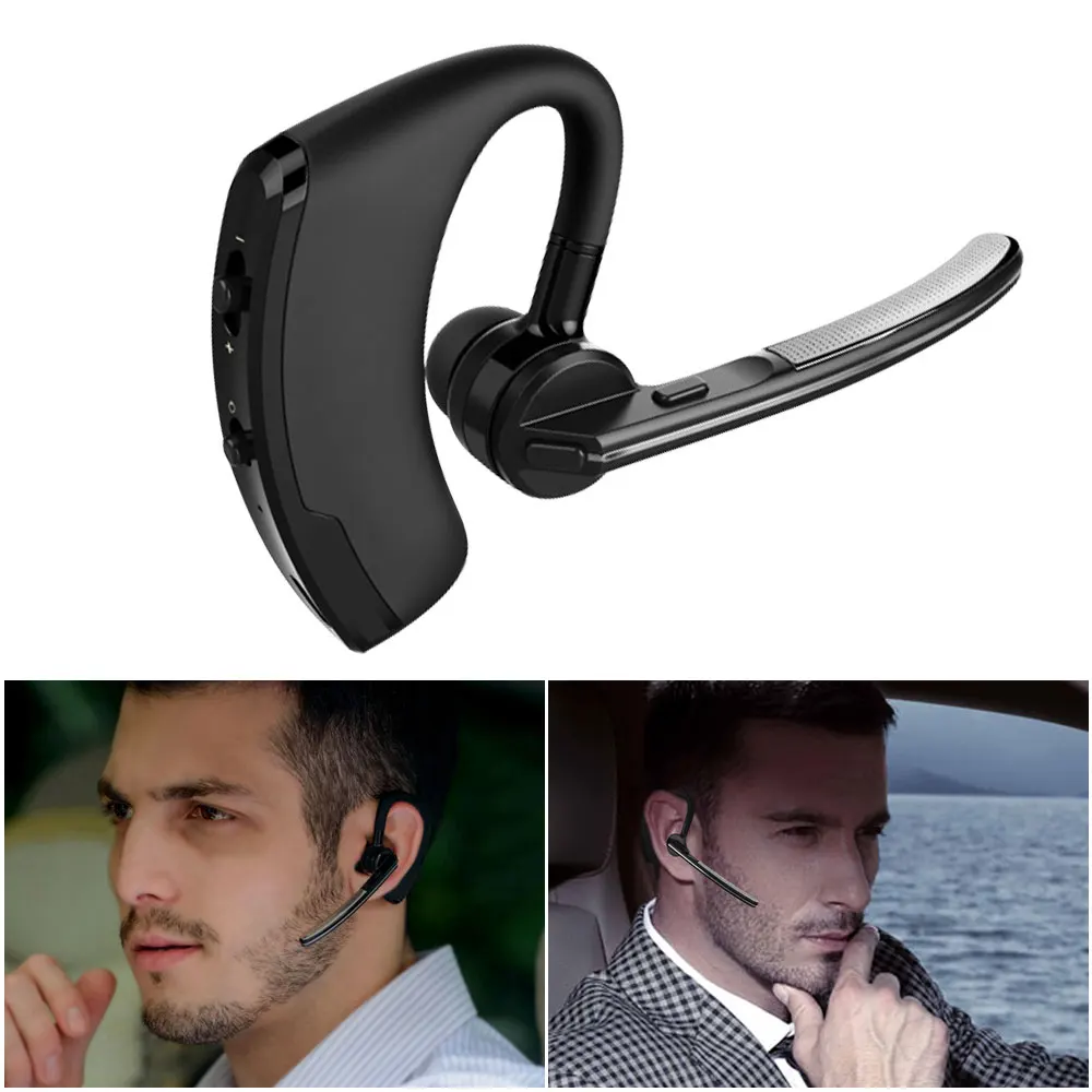 Беспроводная bluetooth-гарнитура для смартфона, Bluetooth наушники с микрофоном, голосовые наушники для Iphone, Bluetooth наушники