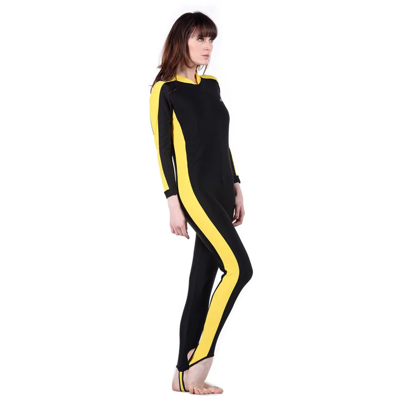 Лайкра с длинным рукавом унисекс Мути цвет купальный костюм гидрокостюм пары для