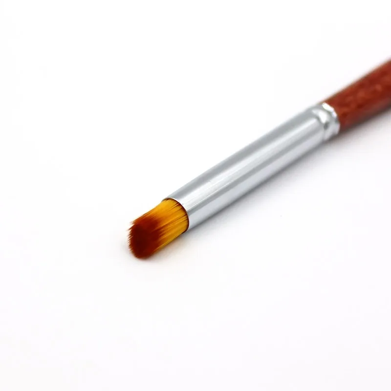 2 шт. градиентная Кисть для ногтей профессиональная нейлоновая меняющая цвет