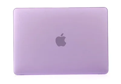 Light Purple Все) матовый чехол для Apple MacBook Air Pro retina 1" 12" 1" 15" Сумка для ноутбука Mac Book 11,6/13,3/15,4 - Цвет: Light Purple