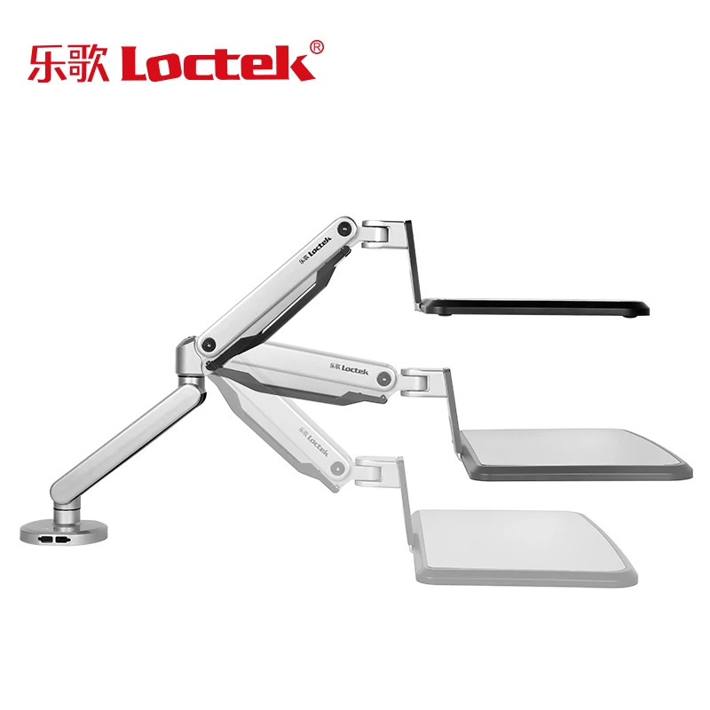 Супер качество Loctek W72 Full Motion 10-1" крепление для ноутбука, газовая пружина, подставка для сидения, подъемный держатель для ноутбука