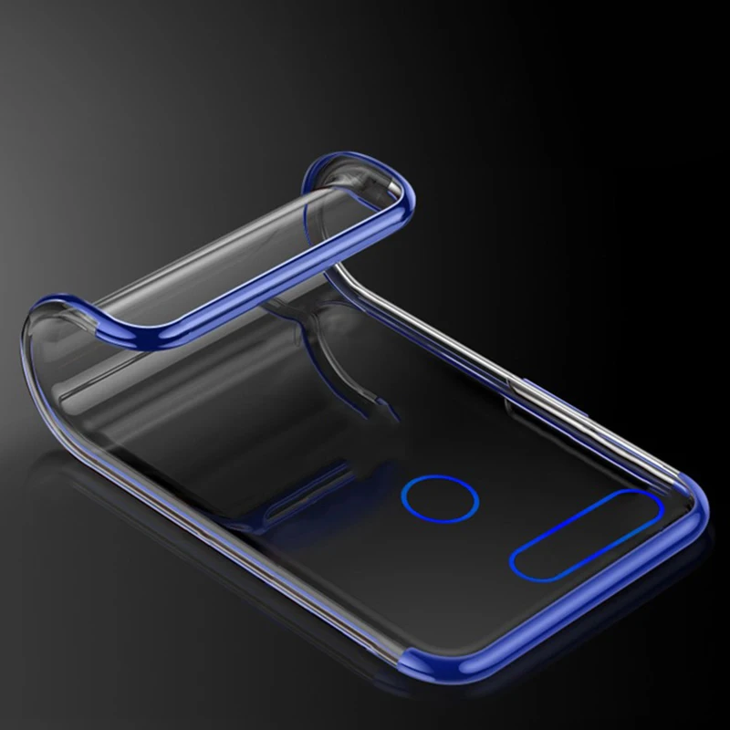 EXUNTON для huawei Honor V20 P Smart 2019 покрытие Мягкий противоударный ультра тонкий бампер