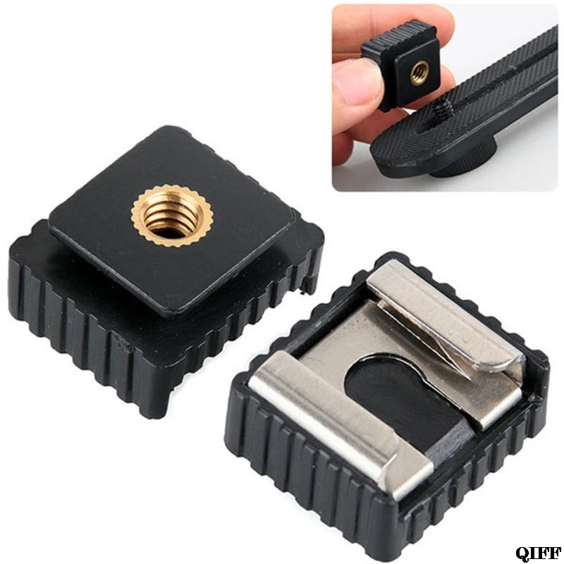 Прямая поставка и оптовая продажа адаптер для крепления Горячий башмак на резьбу