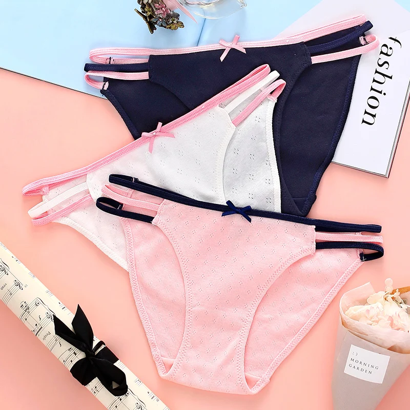 Лидер продаж! Нижнее белье женское высококачественные хлопковые трусы со
