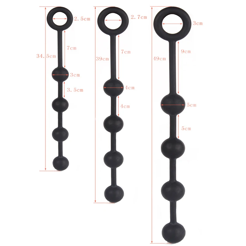 Анальная пробка силиконовый фаллоимитатор анальные шарики эротическая игрушка