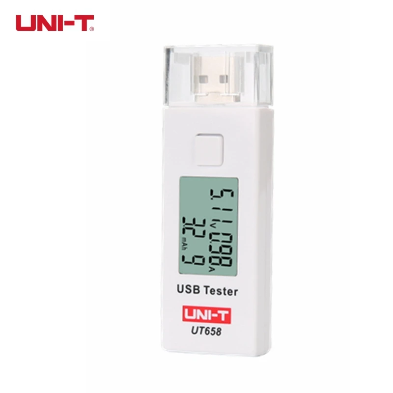 UNI-T UT658 USB Tester Voltmeter Ammeter Digital LCD Voltage Monitor Current Meter Capacity 9V 3A With Backlight | Инструменты