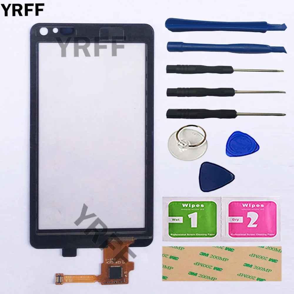 3.5'' Mobile Touch Screen Glass For Nokia N8 Lens Digitizer Front Sensor Repair Tools 3M Glue Wipes | Мобильные телефоны и