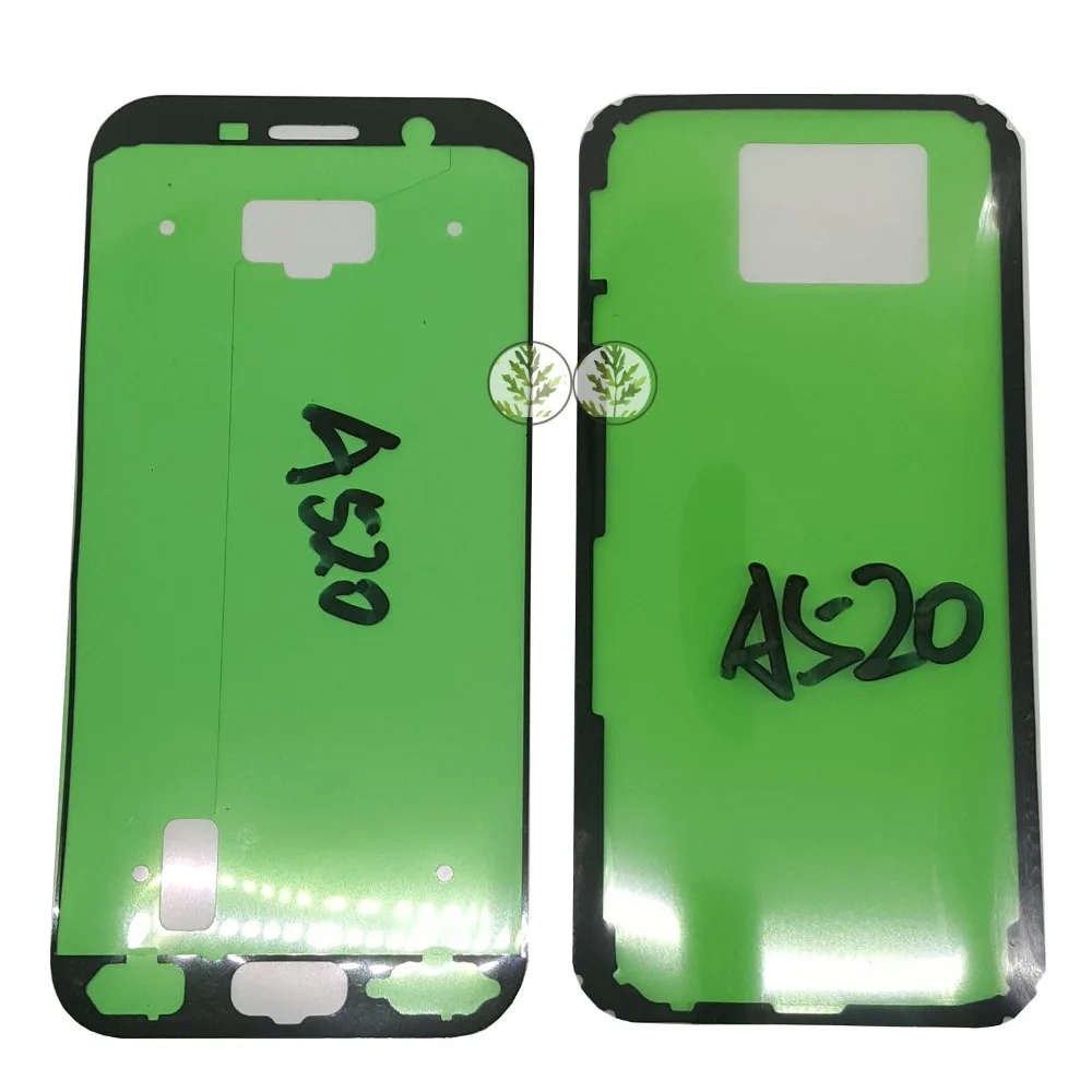 2 шт. новинка предварительно обрезаемая передняя рамка для ЖК экрана клейкая +