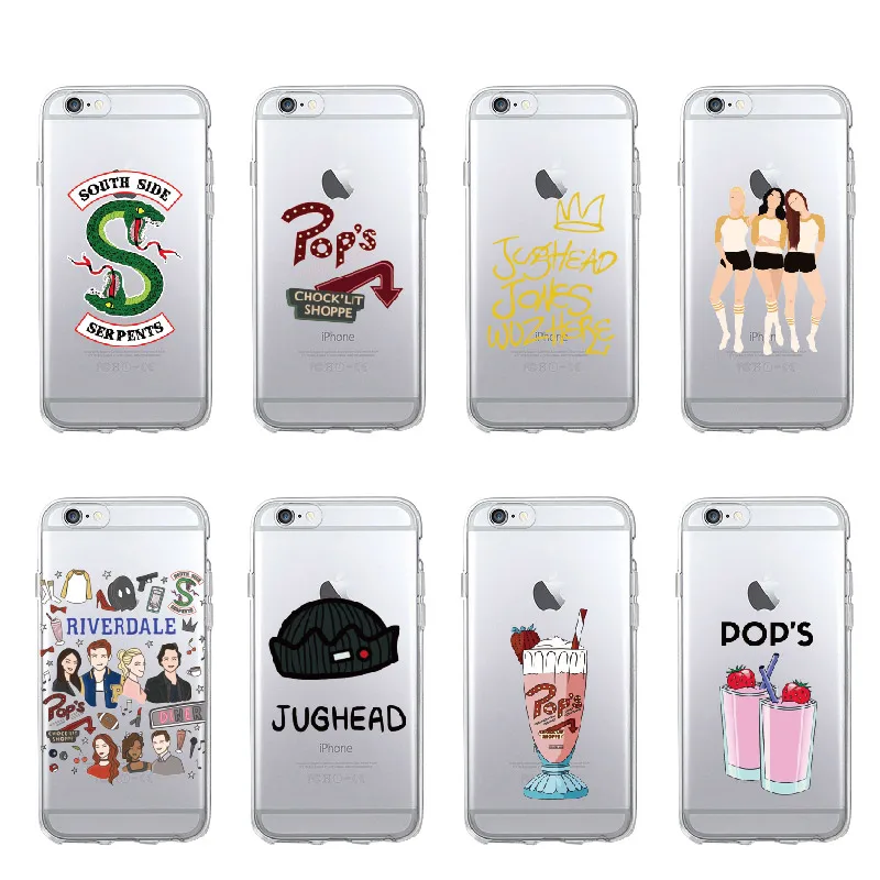 

TV Riverdale Jughead Jones Southside Serpents For iPhone 11 12 Pro Max 7 7Plus 6S 8 8Plus XS Max X Soft TPU Phone Case Cover