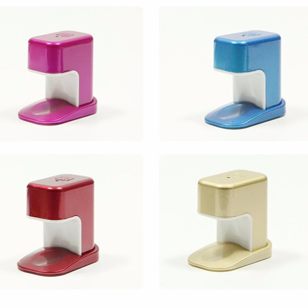 Мини Портативный Светодиодный УФ светильник для ногтей с одним пальцем