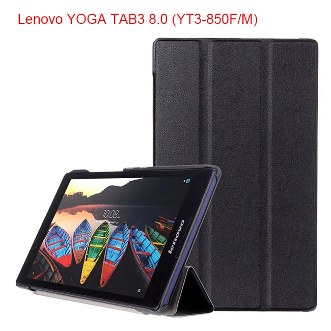 PU006 Tab3 8 защитная сумка флип кожаный чехол для Lenovo Tab 3 8,0 850F 850 м Tab 2 a8-50F A8-50LC 3D роспись Tablet Cover - Цвет: PU006