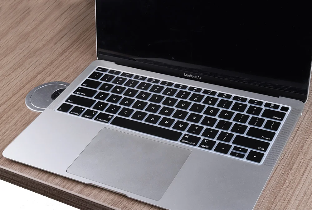 Redlai английская(США) клавиатура крышка облегающий рукав для MacBook Air 13 A1932 с retina fit Touch ID мягкая ТПУ клавиатура протектор