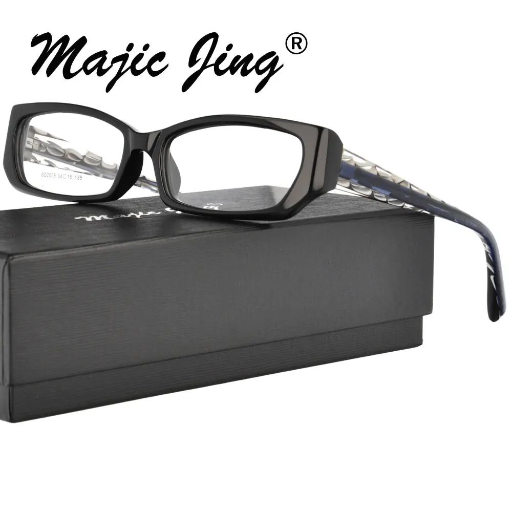 

Magic Jing Acetate myopia eyewear eyeglasses full rim RX optical frames prescription spectacles for men SD2005