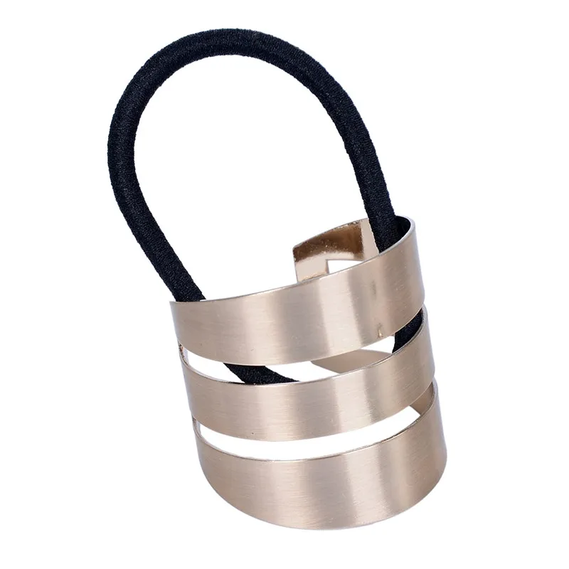 Резинка для волос Imixlot металлическая Полукруглая геометрической формы