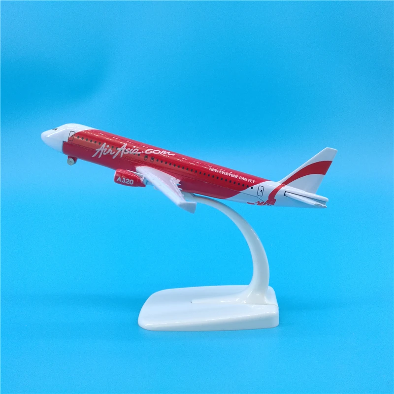 16 см A320 Air Asia модель самолета Air Asia.com Airbus сплав A320 модель самолета украшение Путешествия Сувенир игрушки для взрослых