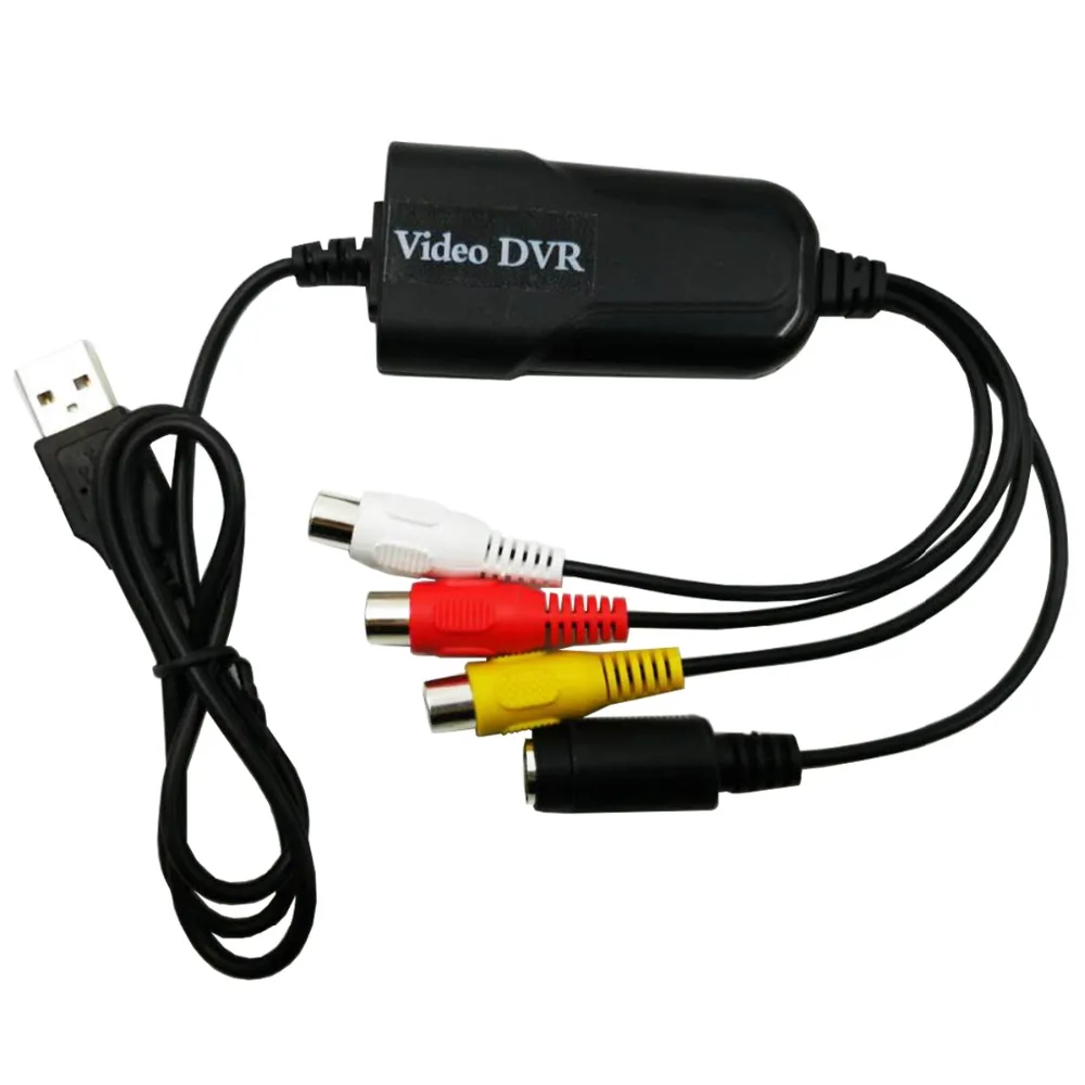 Карта видеозахвата USB 2 0 нет необходимости устанавливать привод CVBS/AV &amp S-Video на