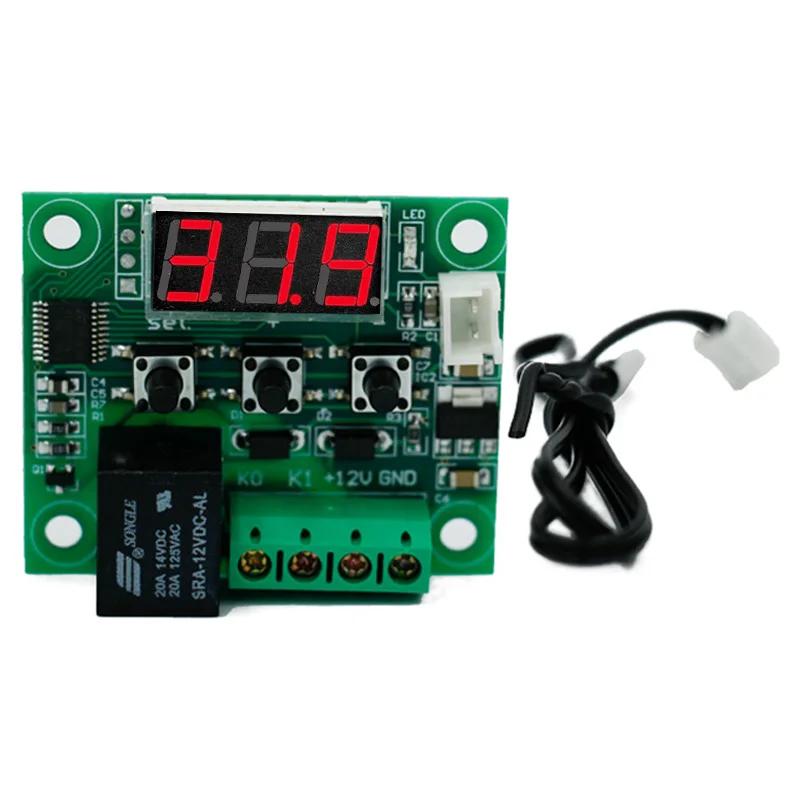 W1209 DC 12V температура отопления охлаждения термостат контроль температуры