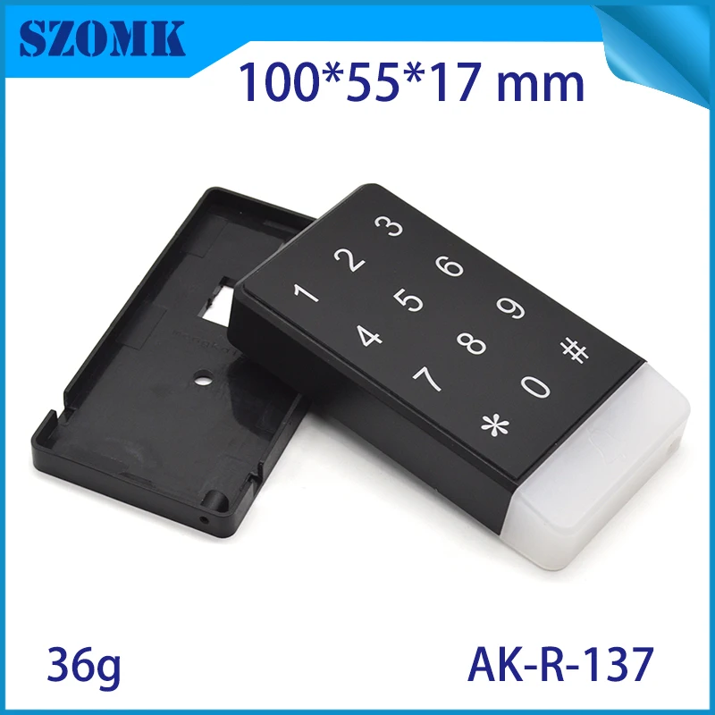 4 шт 100*55*17 мм abs пластиковый корпус для RFID система контроля допуска к двери черный