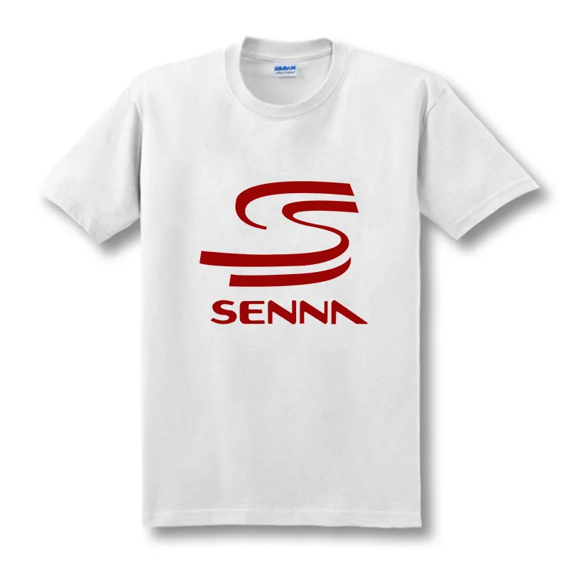Новинка, брендовая футболка HERO F1 AYRTON SENNA, Мужская футболка, размер S~ 2XL, Повседневная футболка с коротким рукавом, топ,, XS-XXL - Цвет: White3